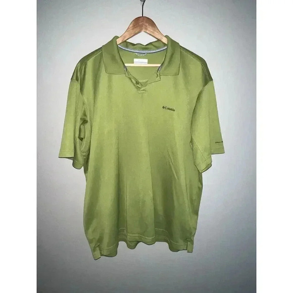 Columbia Other - Columbia Shirt Men's XLarge Green Omni Wick Polo Short Sleeve Outdoor Stretch